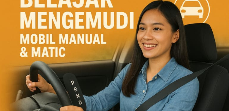 Belajar Mengemudi Mobil Manual dan Matic